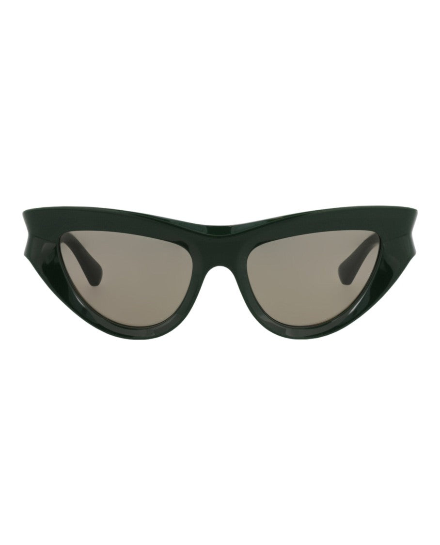 Bottega Veneta Cat Eye Sunglasses In Recycled Acetate With Bold Silhouette