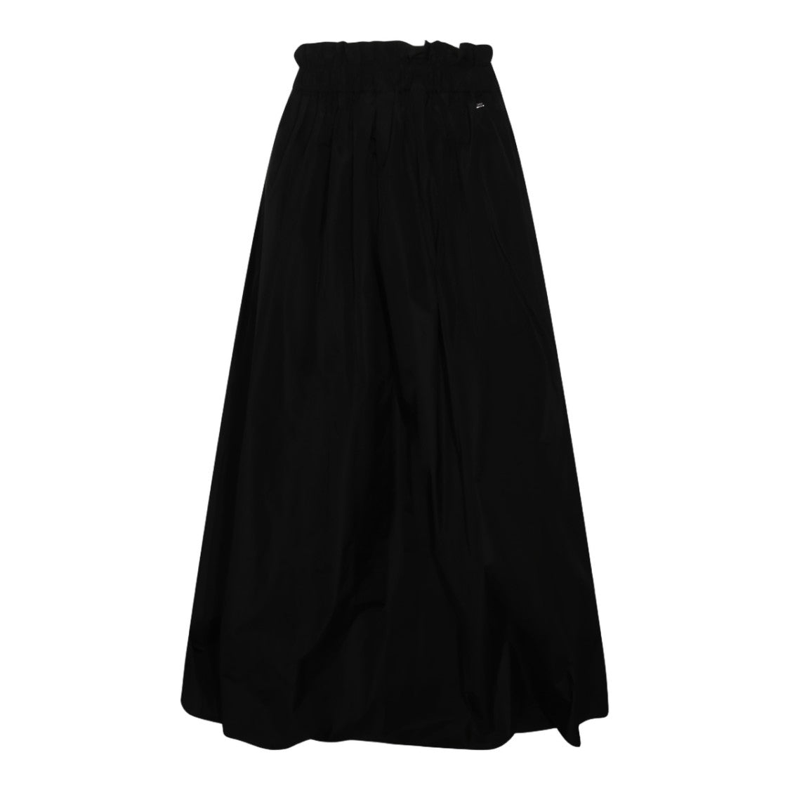 Herno Structured Black Skirt With Timeless Silhouette