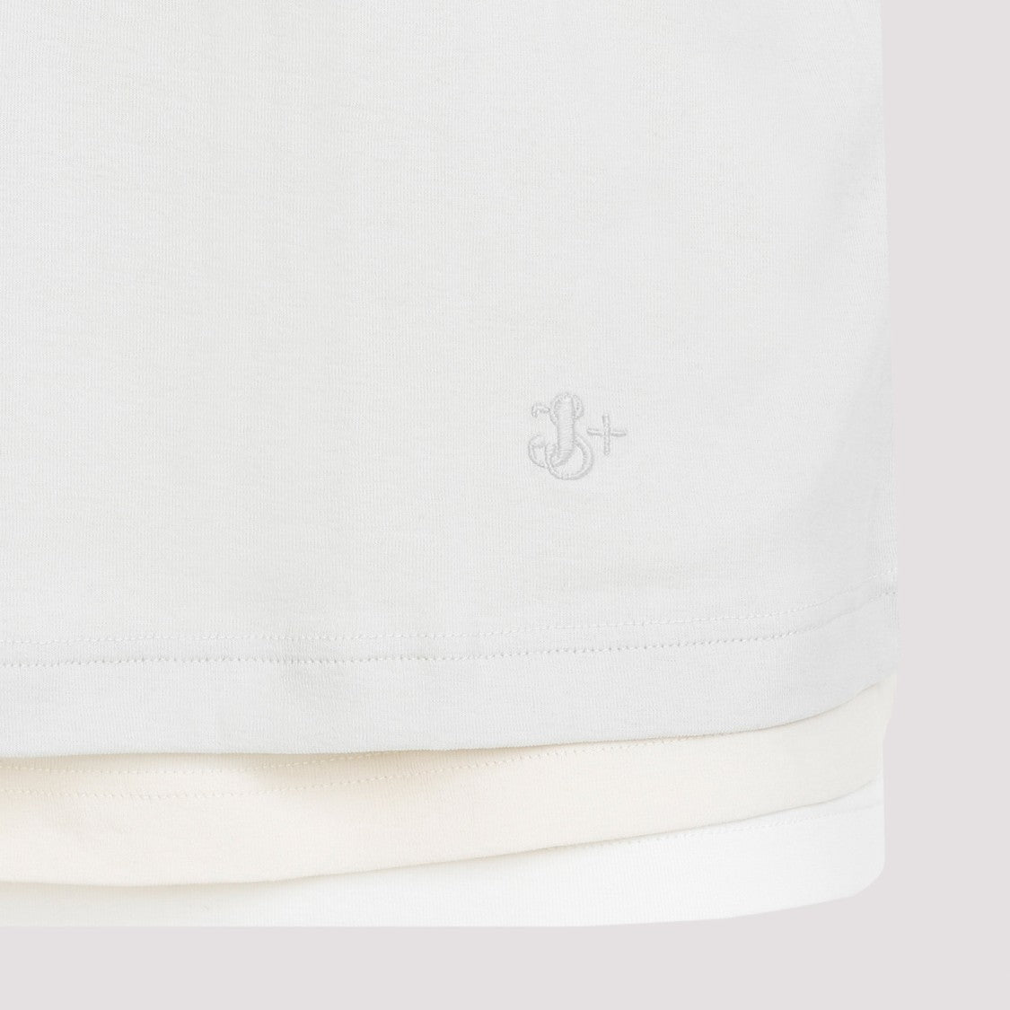 Jil Sander Polar Beige Cotton Kit T-Shirt