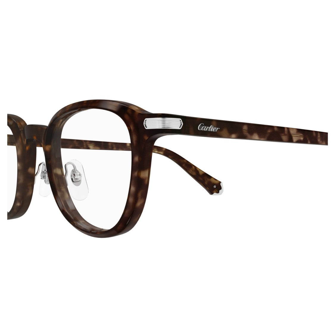 Cartier Ct0560o Round Frame Tortoiseshell Eyeglasses
