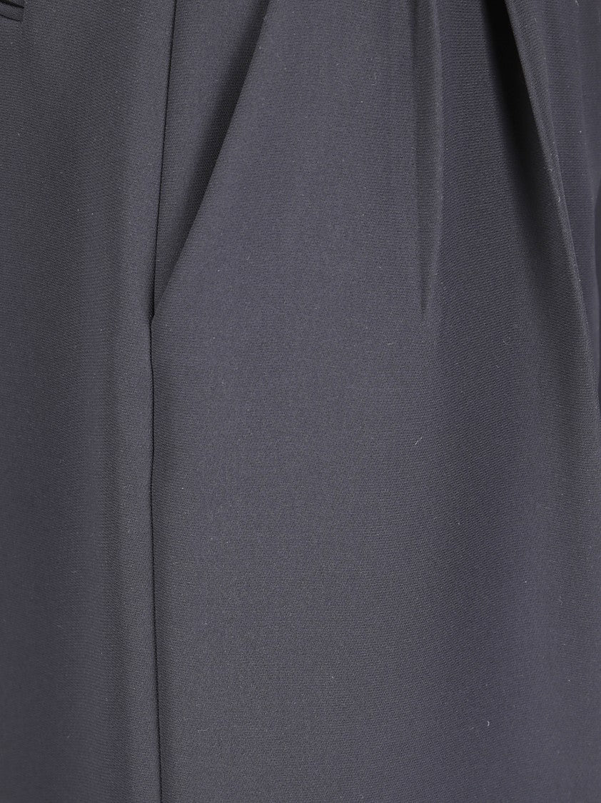 Khaite Tailored Silhouette August Pant In Smooth Polyester