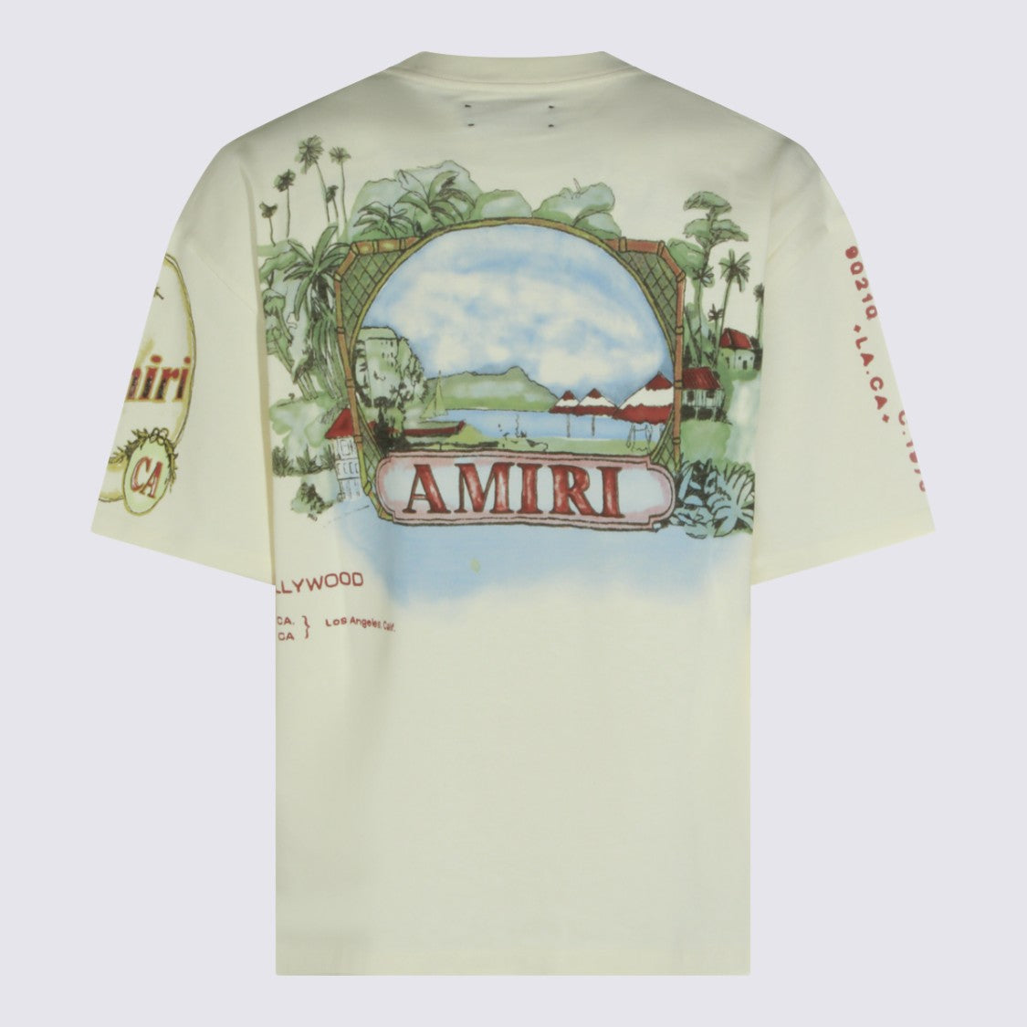 Amiri Vintage-Style Graphic Print T-Shirt With Relaxed Fit