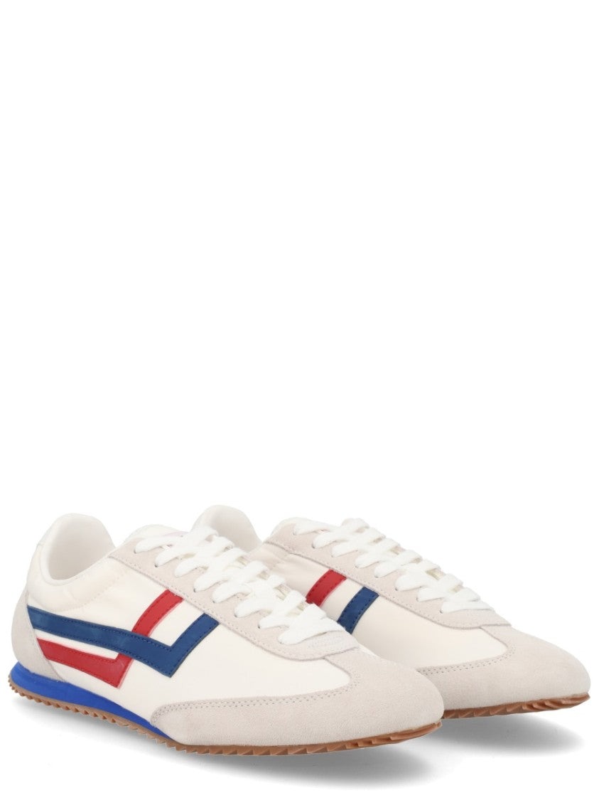 Pro-Keds White Reacer 77 Polyamide Suede Sneakers