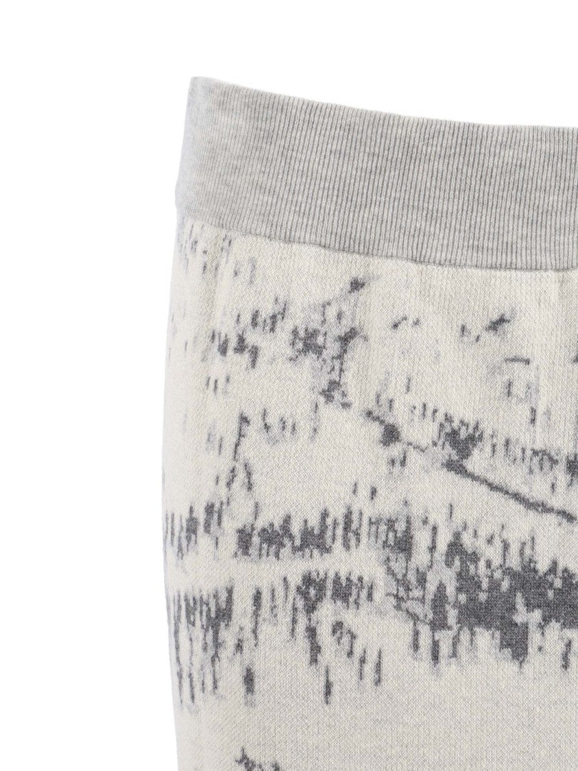 Ballantyne Tailored Knee-Length Skirt With Classic Checkered Pattern