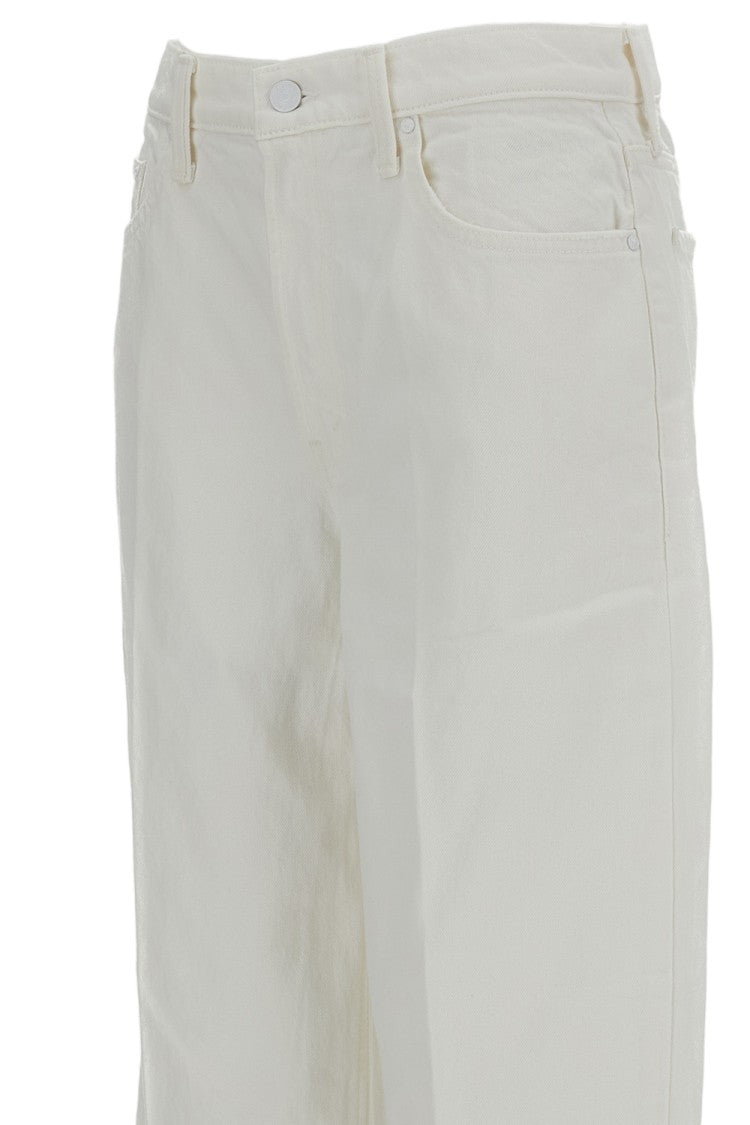 Mother Optic White The Rabbit Hole Denim Jeans