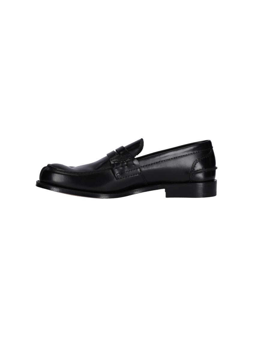 Church's Moccasins With Serrated Mask Detail And Leather Sole