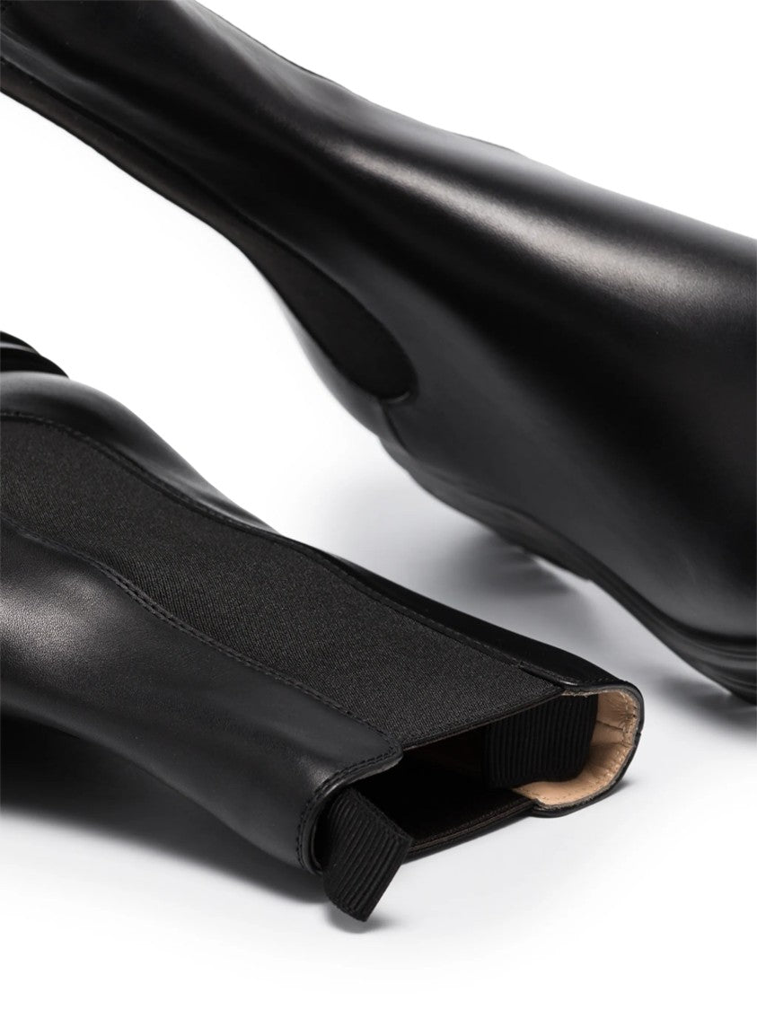 Gianvito Rossi Chelsea Ankle Boot In Smooth Calf Leather