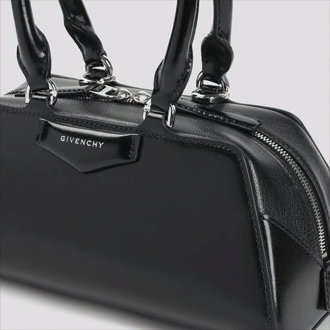 Givenchy Structured Calf Leather Shoulder Bag