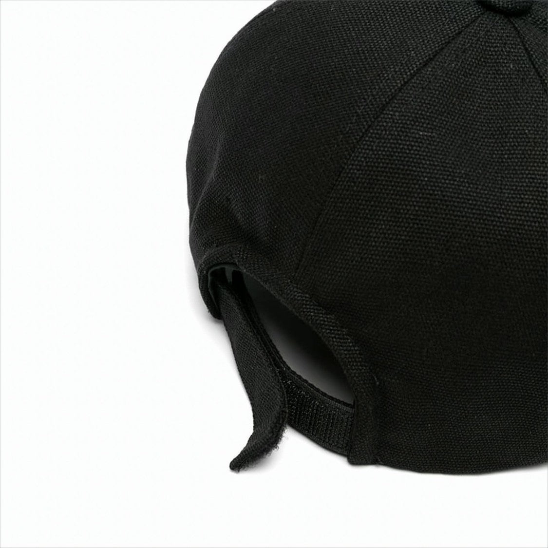 Isabel Marant Étoile Curved Brim Black Cotton Baseball Cap With Bold Logo