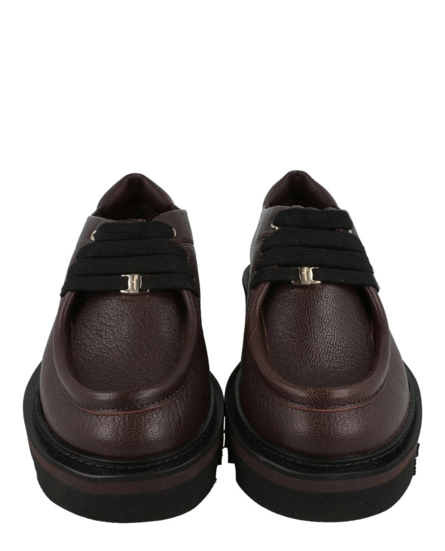 Ferragamo Euripilo Leather Loafers