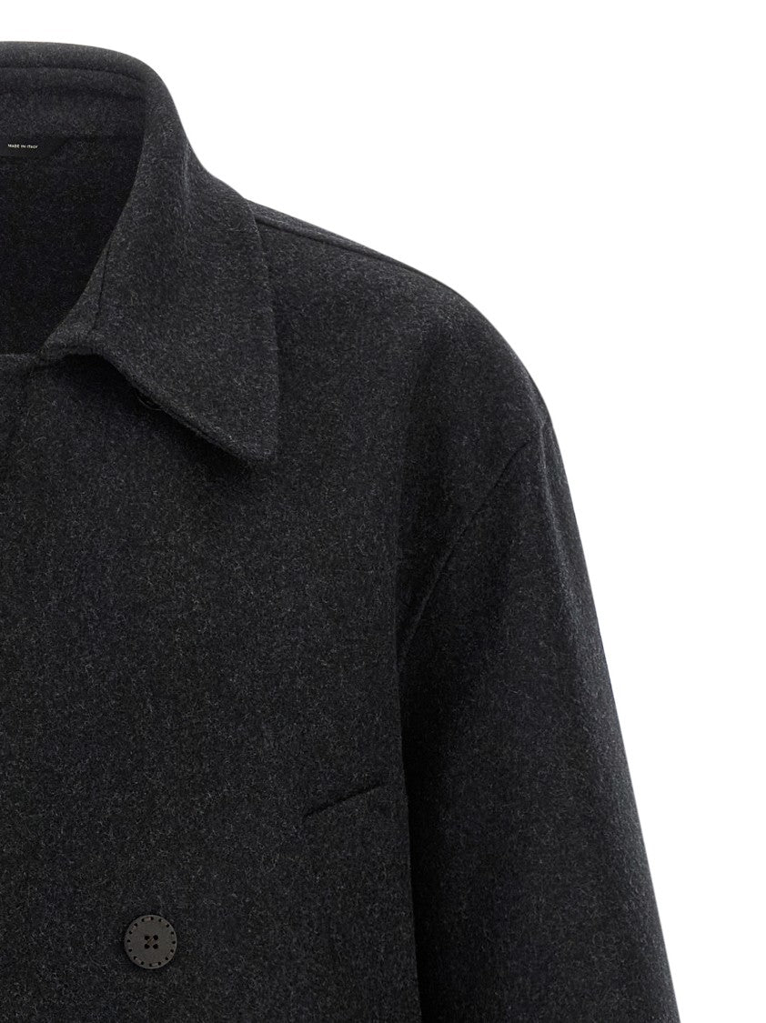Fendi Felt Wool Coat