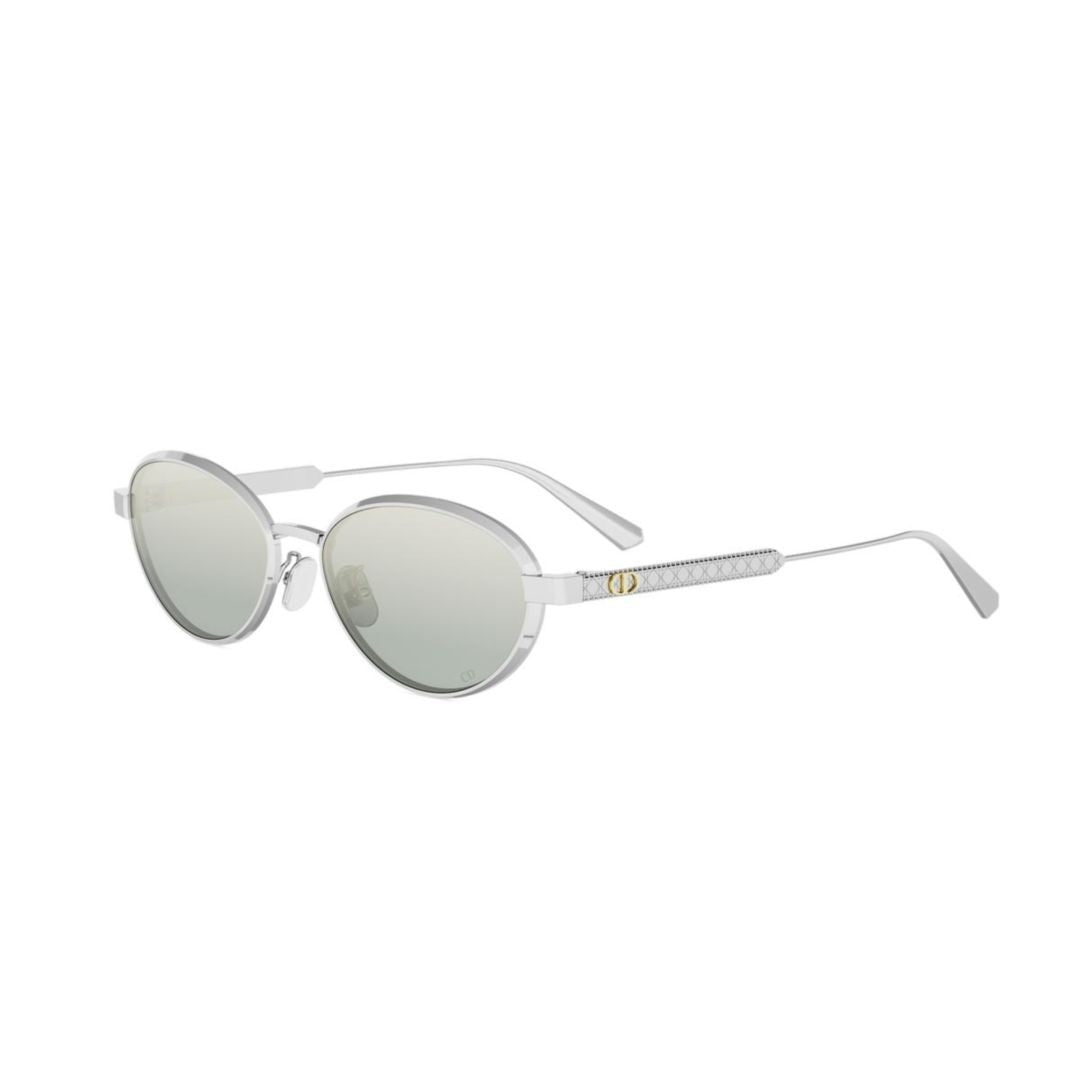 Dior Cannage R1u Metal Frame Sunglasses