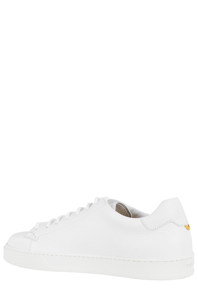 Doucal's Hammered Leather Sneaker