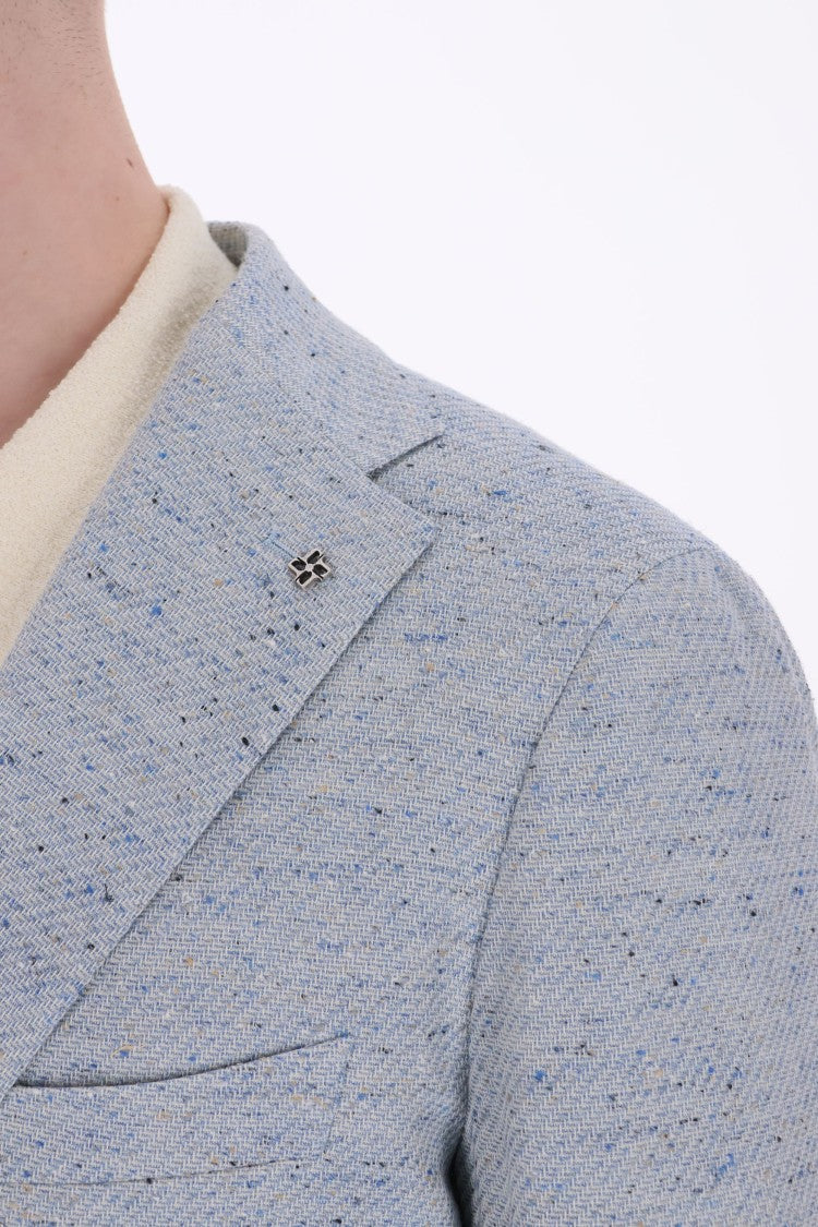 Tagliatore Sale-Pepe Line Cotton-Silk-Wool Jacket Montecarlo