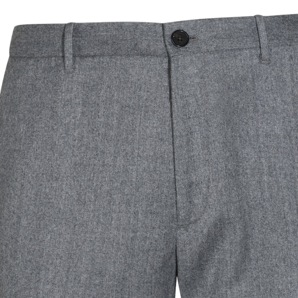 Incotex Textured Fabric Elastic Waistband Slim-Fit Pants