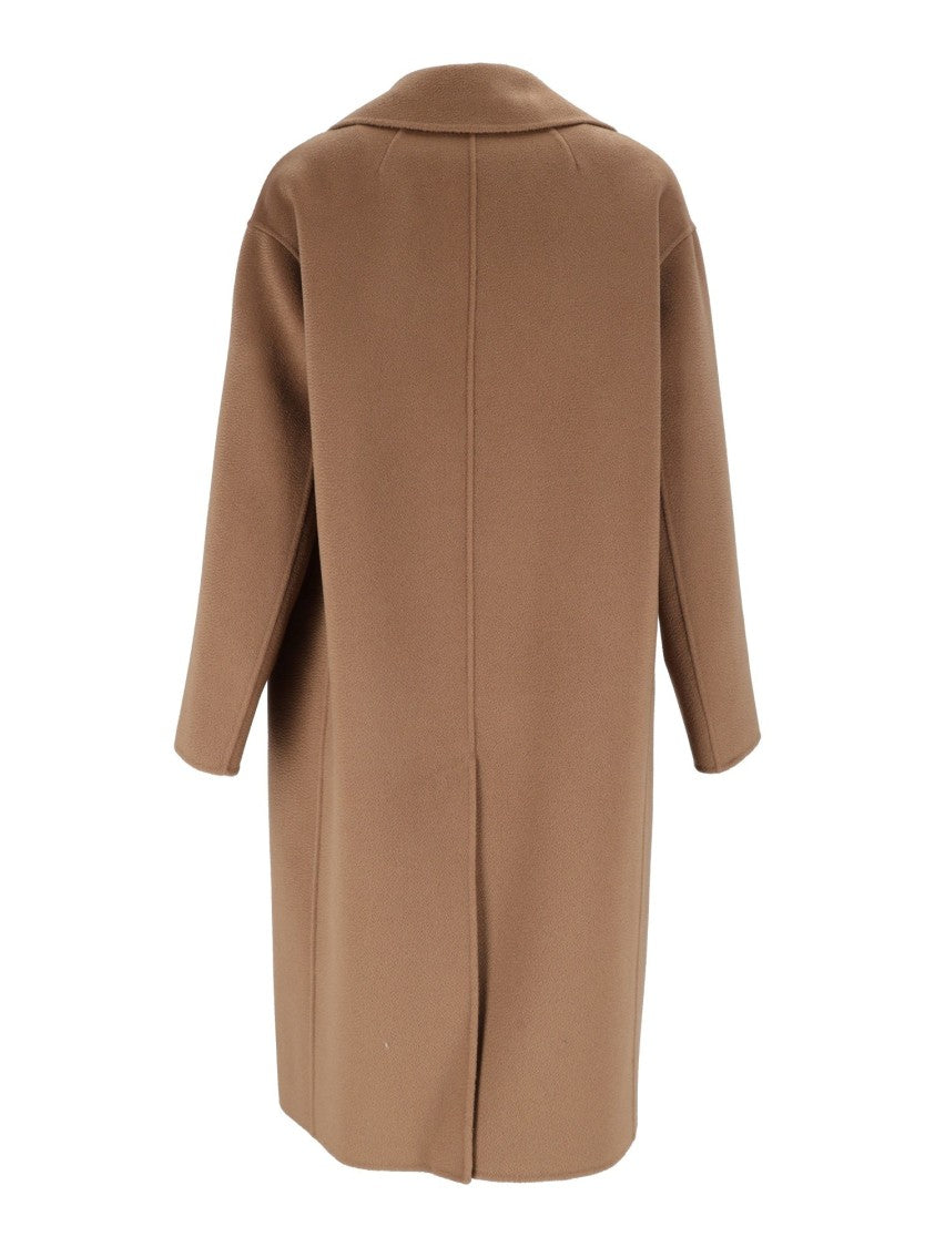 Max Mara Camel Bruno Double-Breasted Coat