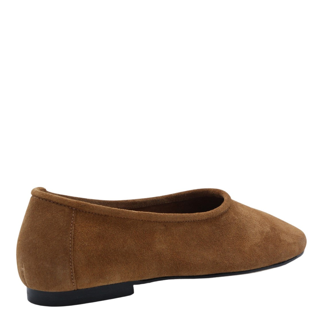 By Far Pointed-Toe Suede Flats