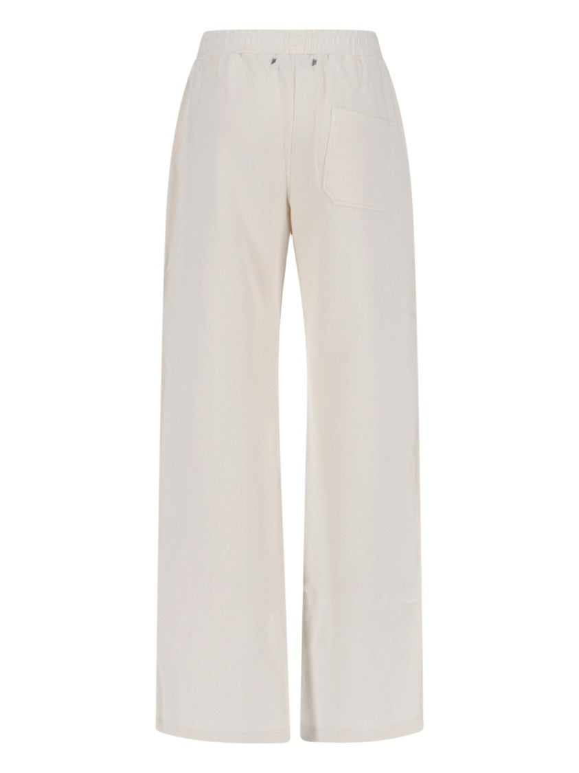 Golden Goose Wide-Leg Cotton Sports Pants