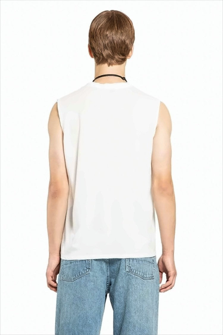 Our Legacy Relaxed Fit Sleeveless Cotton Top