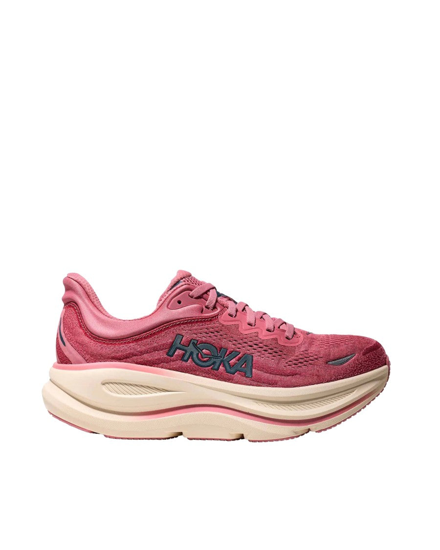Hoka Bondi 9 Sneakers In Lingonberry Cranberry