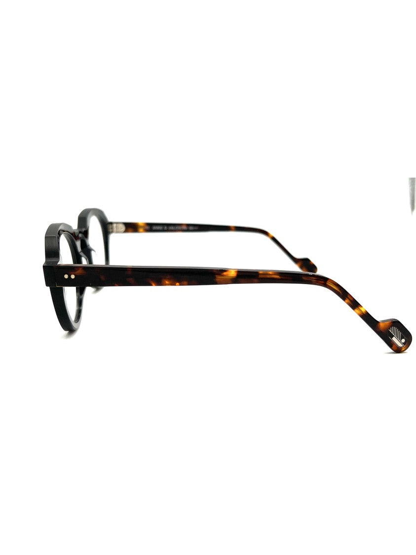 Anne & Valentine Geometric Acetate Optical Frames With Bold Silhouette