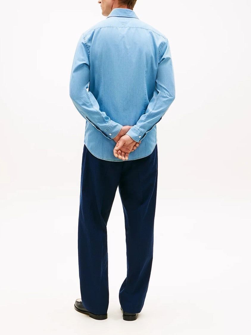 Tommy Hilfiger Light Blue Smart Casual Shirt