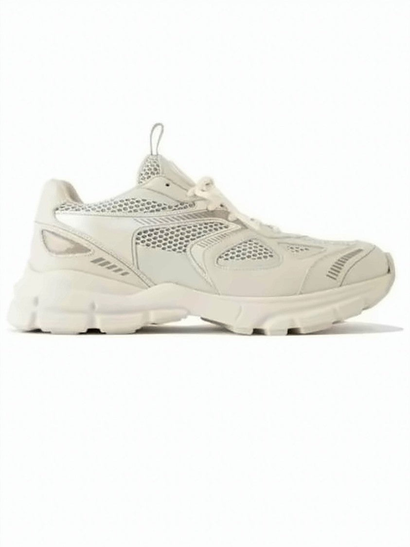 Axel Arigato Contemporary White Sneakers With Chunky Sole And Textured Detailing