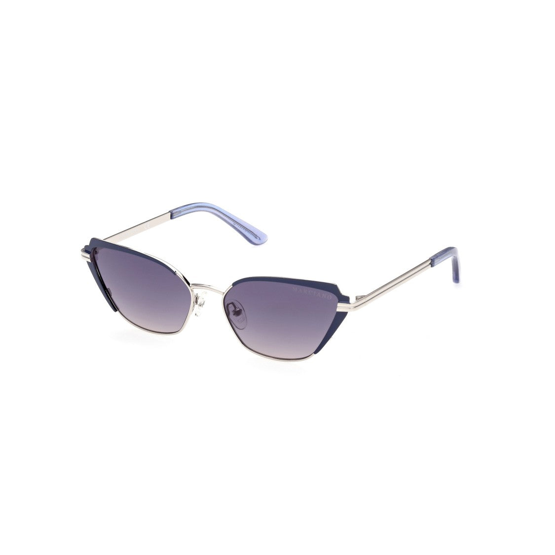 Guess By Marciano Gm0818 5610W Sleek Gradient Tint Cat-Eye Sunglasses