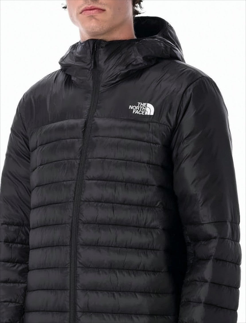 The North Face Quilted Hooded Casual Jacket With Finish
