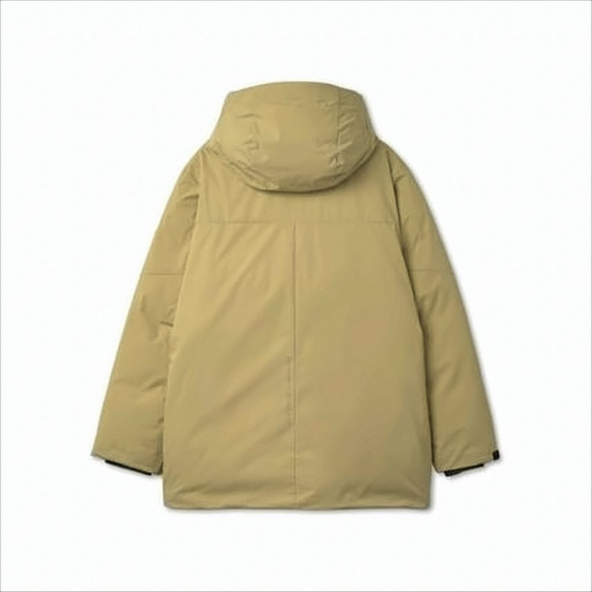 Crtfd High Collar Padded Jacket With Hood