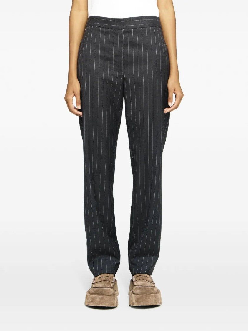 J. W. Anderson Black Straight-Leg Tailored Trousers