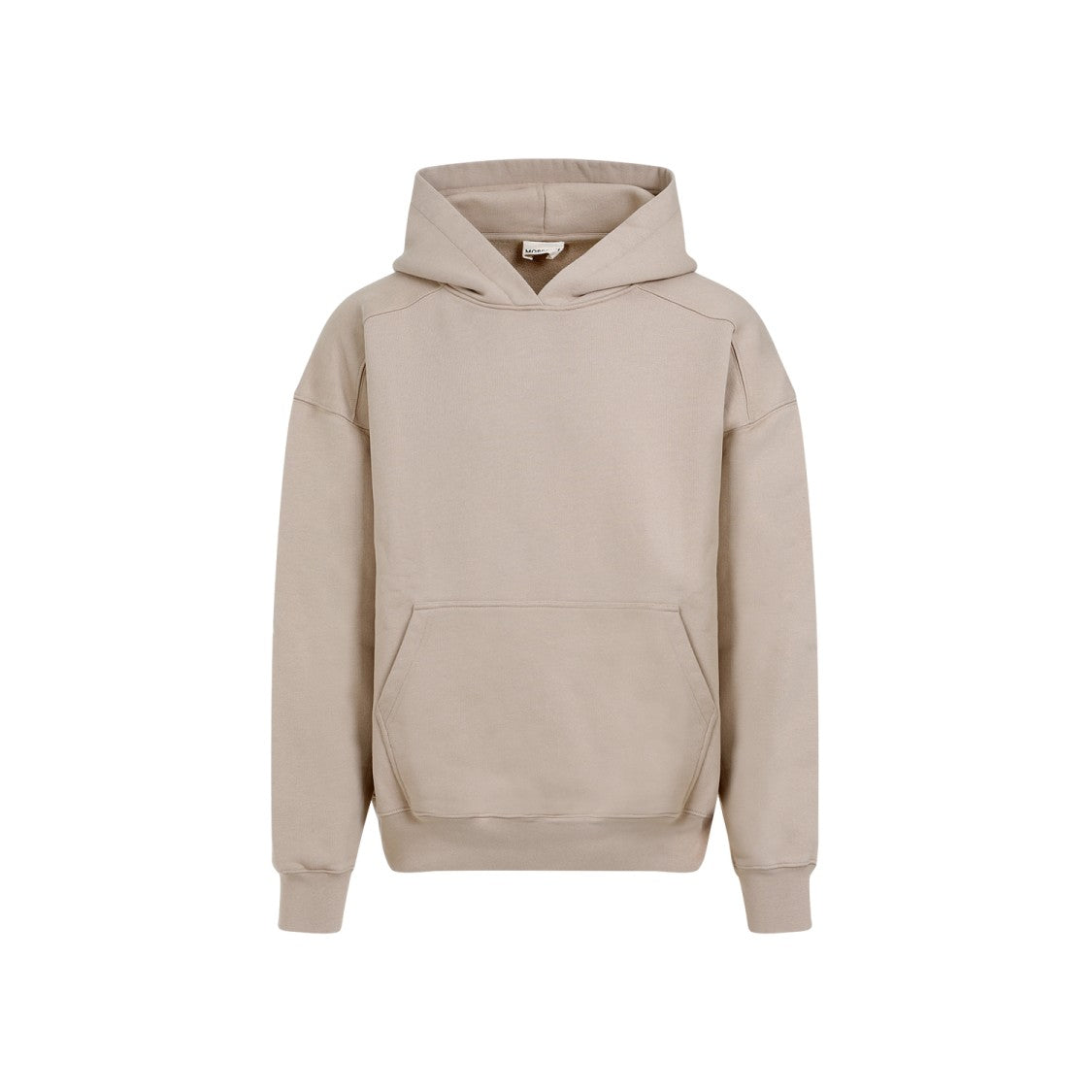 Mordecai Hooded Sand Cotton Sweatshirt