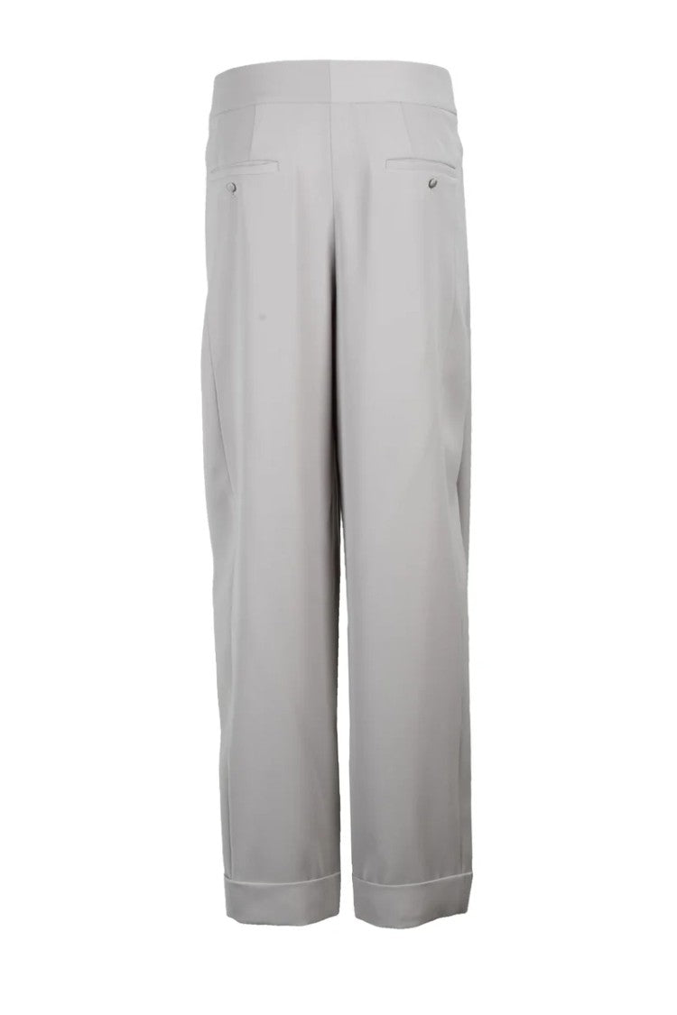 Emporio Armani High-Waisted Pants - Beige