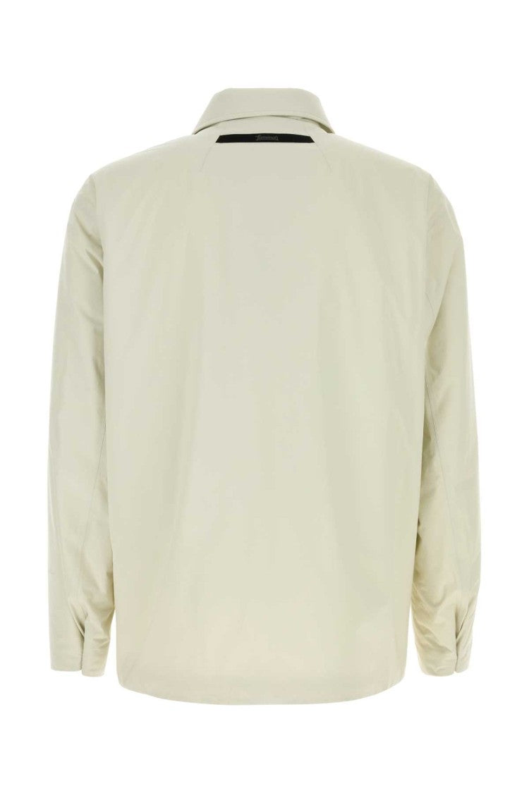 Herno Ivory Nylon Padded Jacket