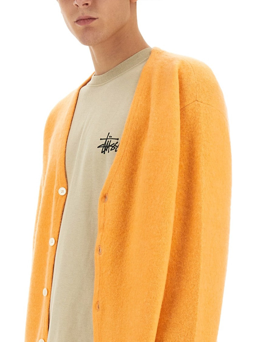 Stussy Textured Knit Cardigan