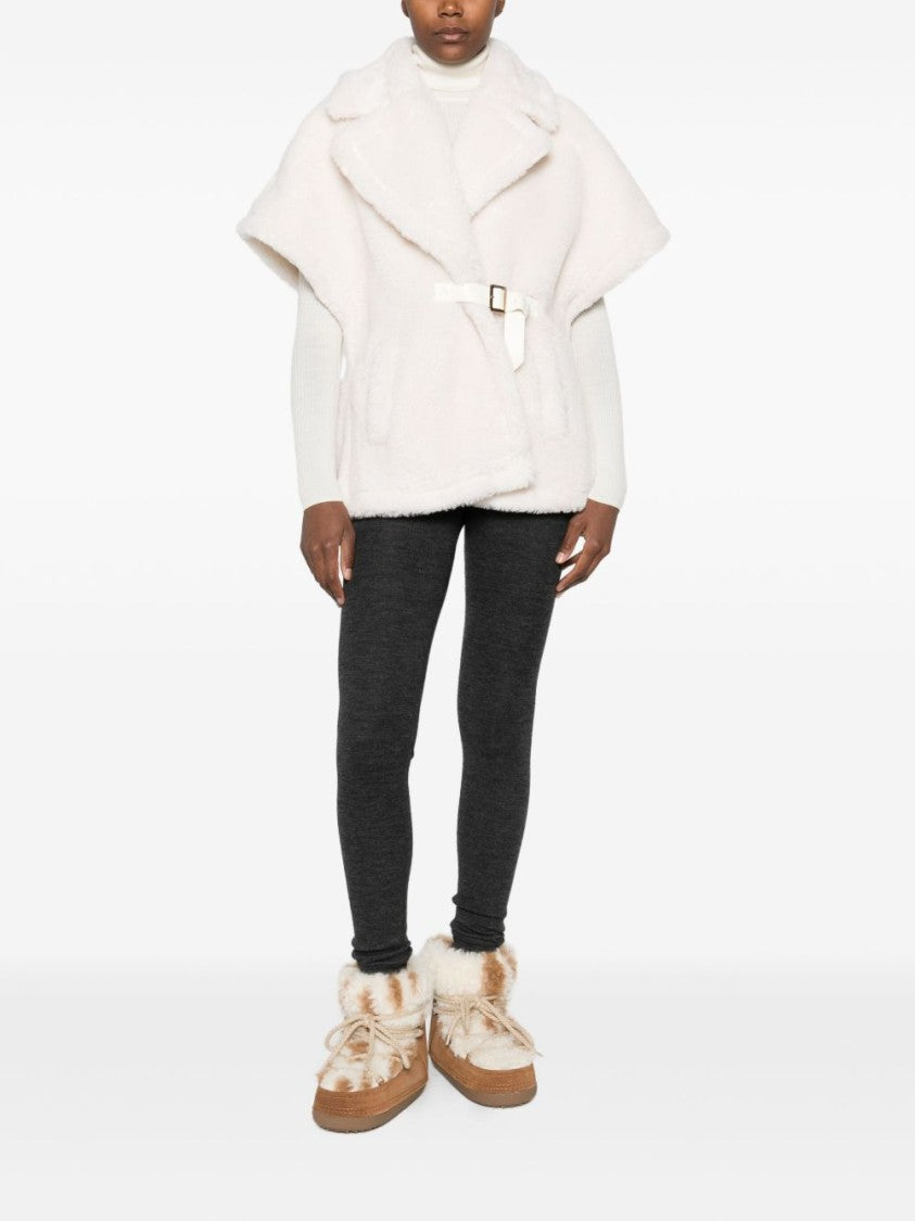 Blugirl White Jacket With Plush Texture