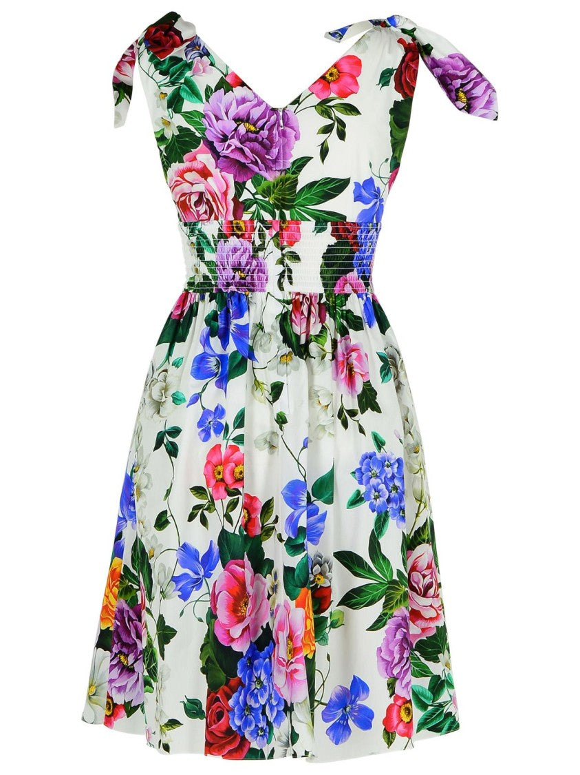 Dolce & Gabbana Multicolor Cotton Dress