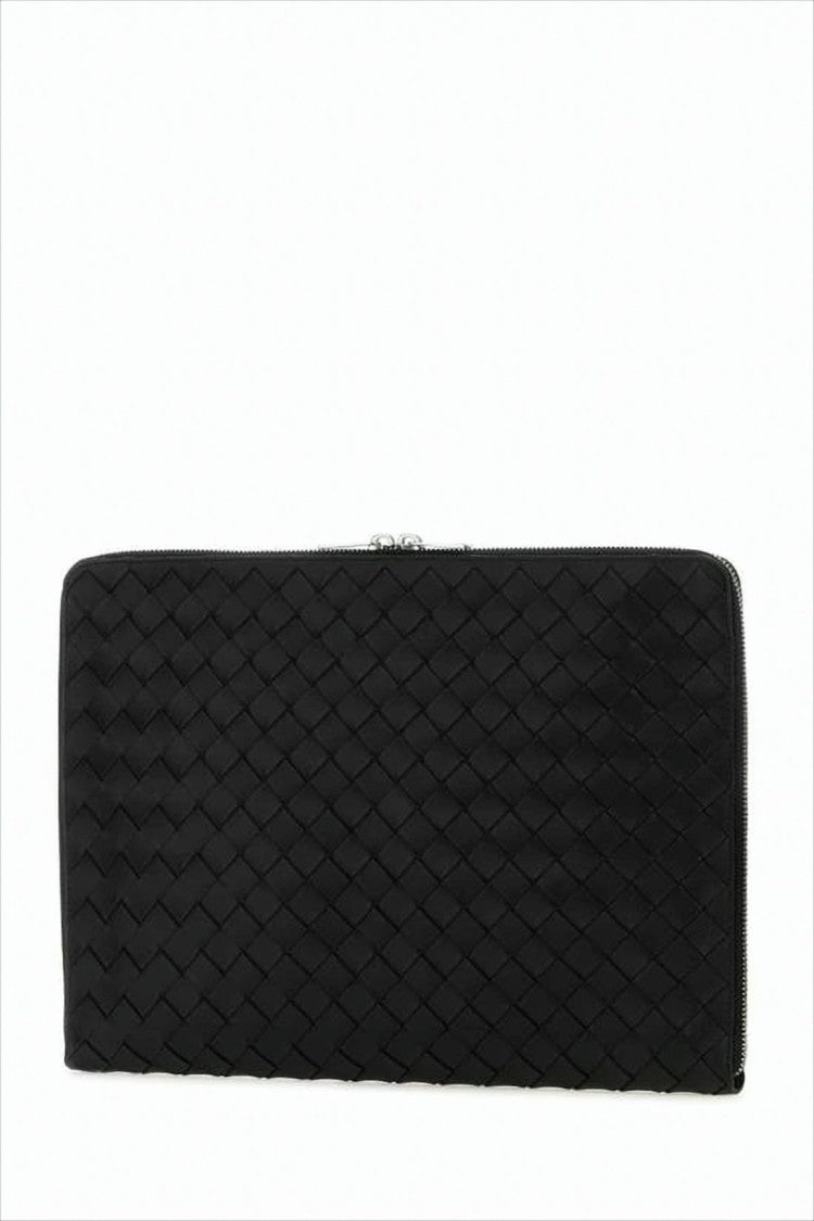 Bottega Veneta Rectangular Leather Clutch