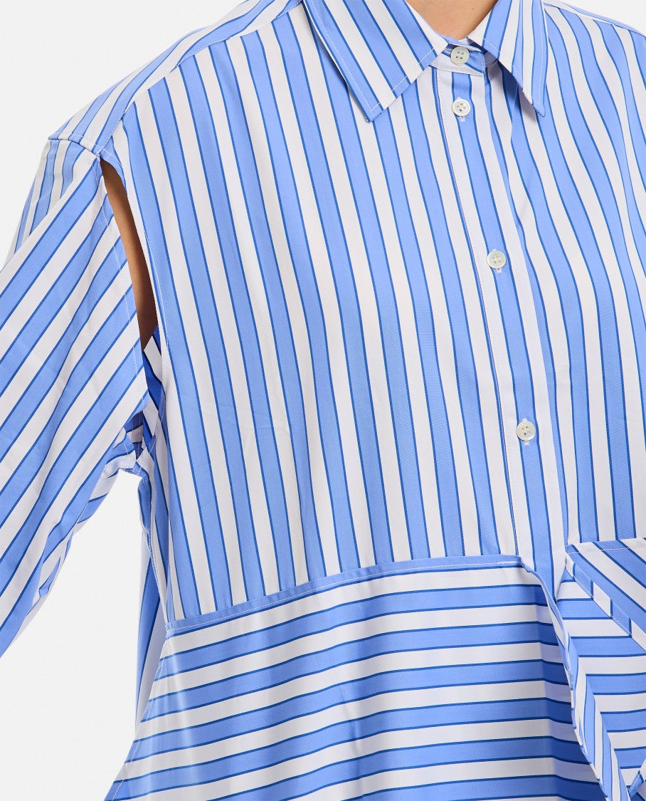 J.W. Anderson Peplum Drape Shirt