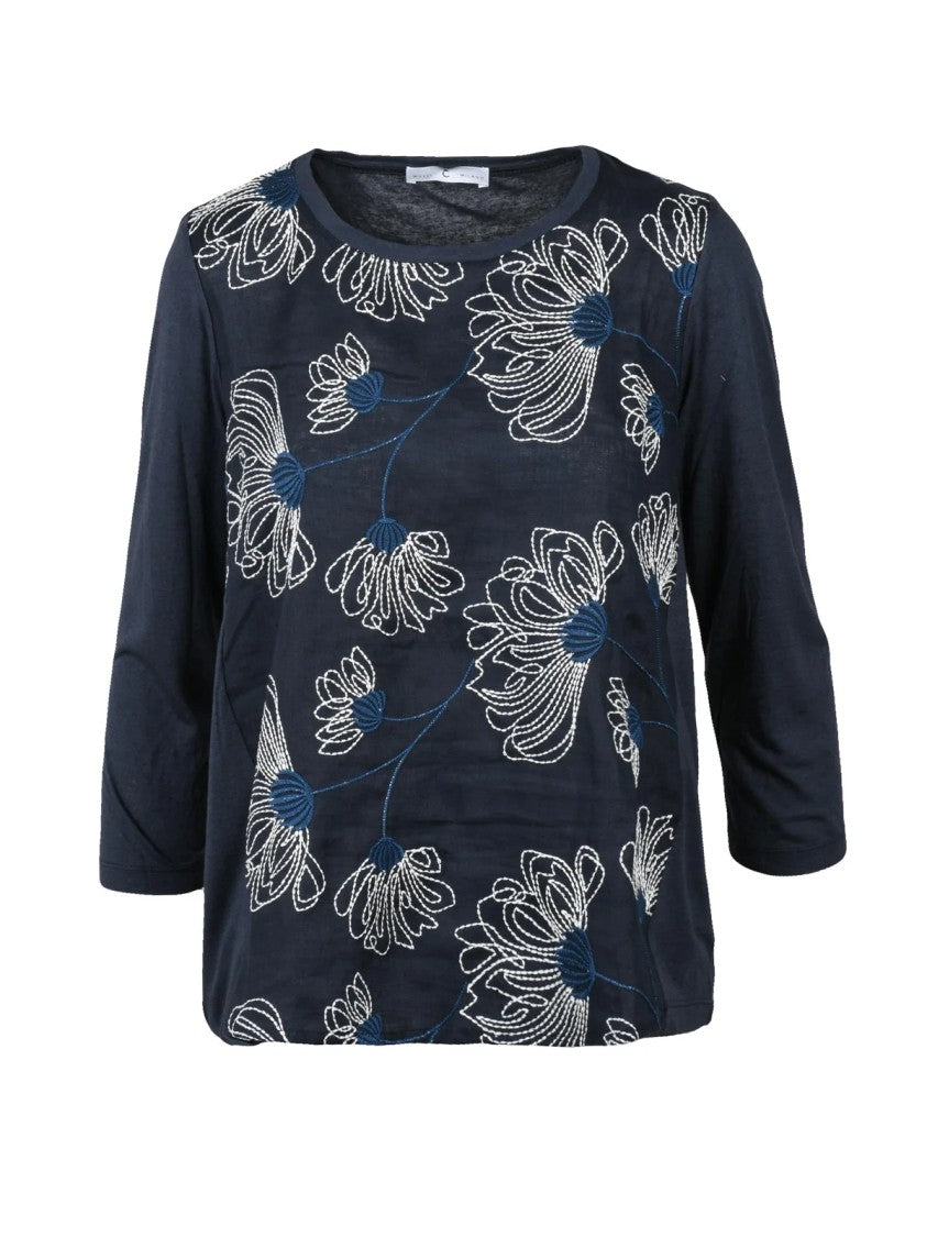 Whyci Gauzed T-Shirt - Blue