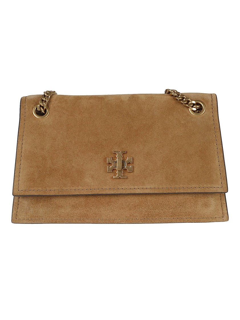 Tory Burch Suede Suede Mini Kira Turnlock Bag