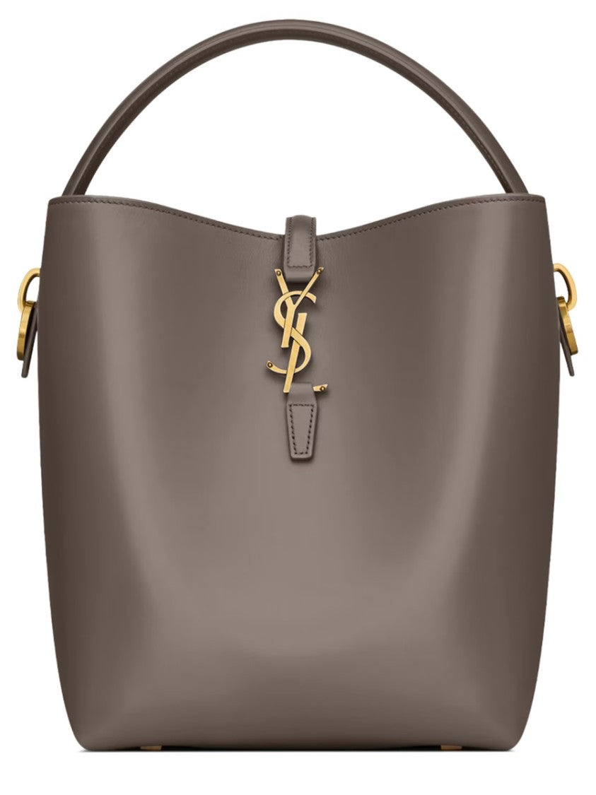 Saint Laurent Soft Taupe The 37 Calf Skin Handbag