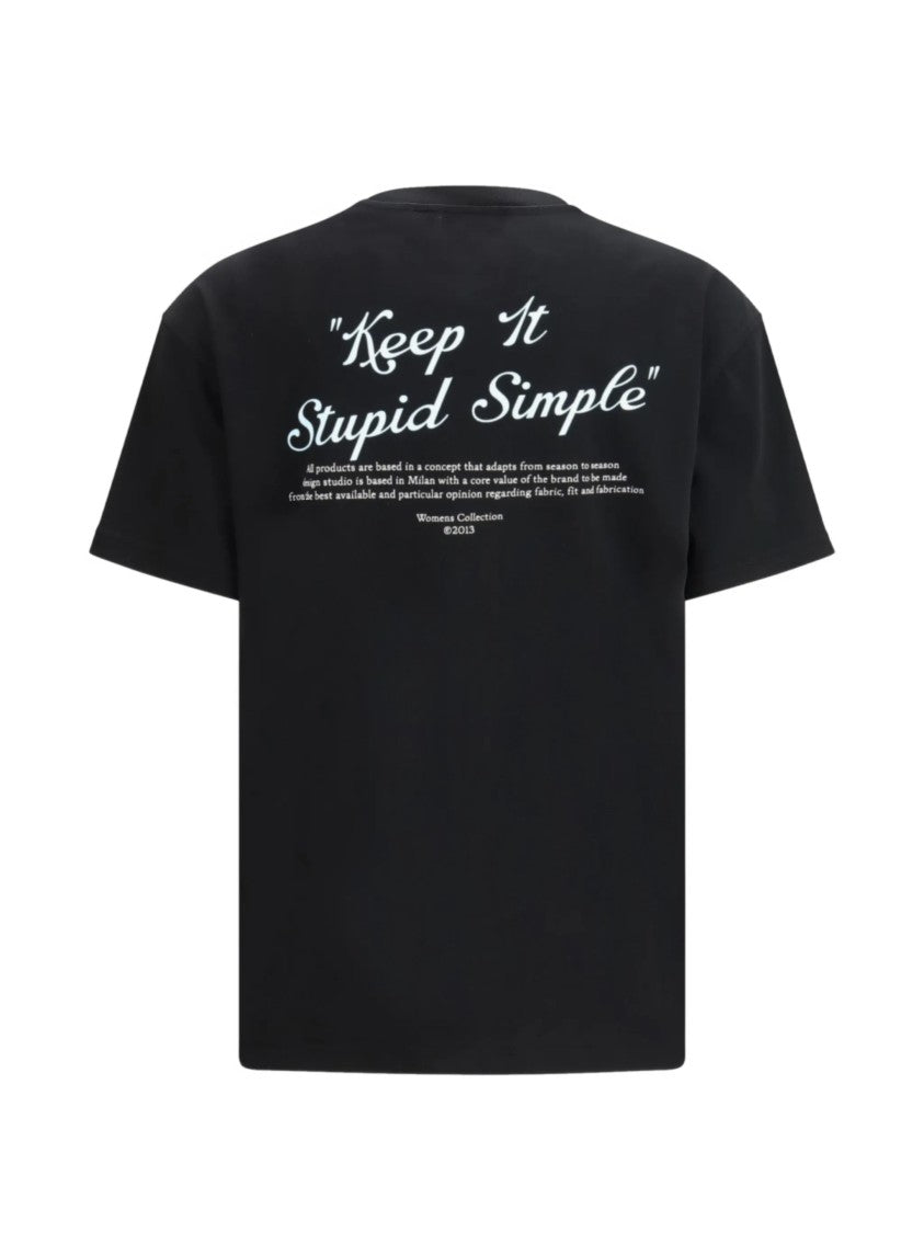 Off-White Kiss Quote Reg Cotton Cotton T-Shirt
