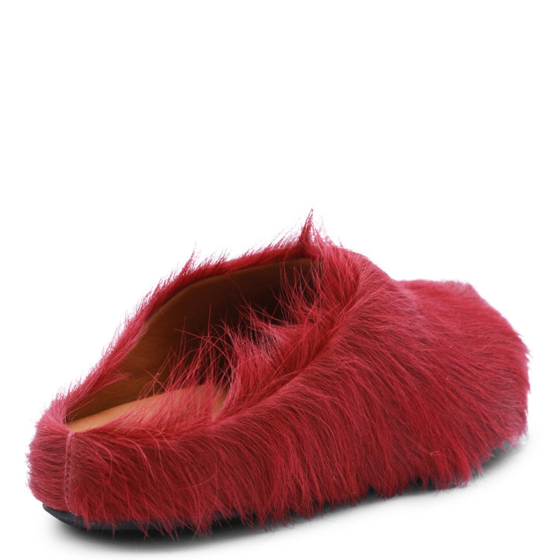 Marni Red Leather Sandals