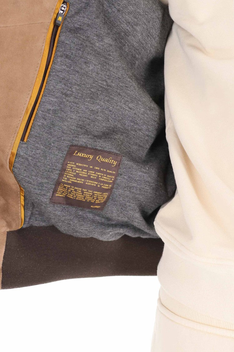 Moorer Carlos-Ur Supersoft Leather Bomber Jacket