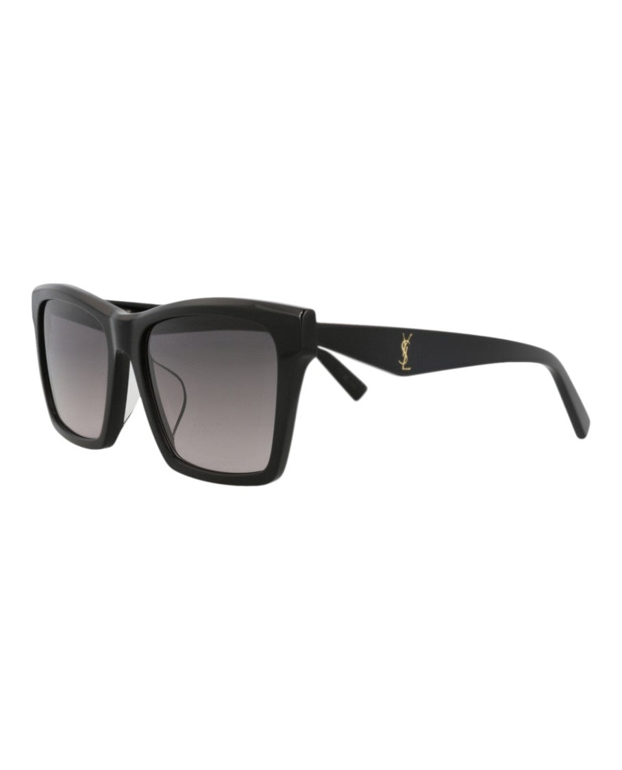 Saint Laurent Square-Frame Acetate Sunglasses With Gradient Tint