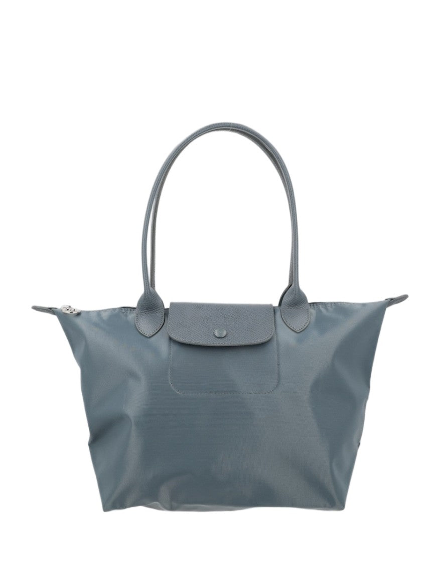 Longchamp Le Pliage Medium Grey Tote Bag