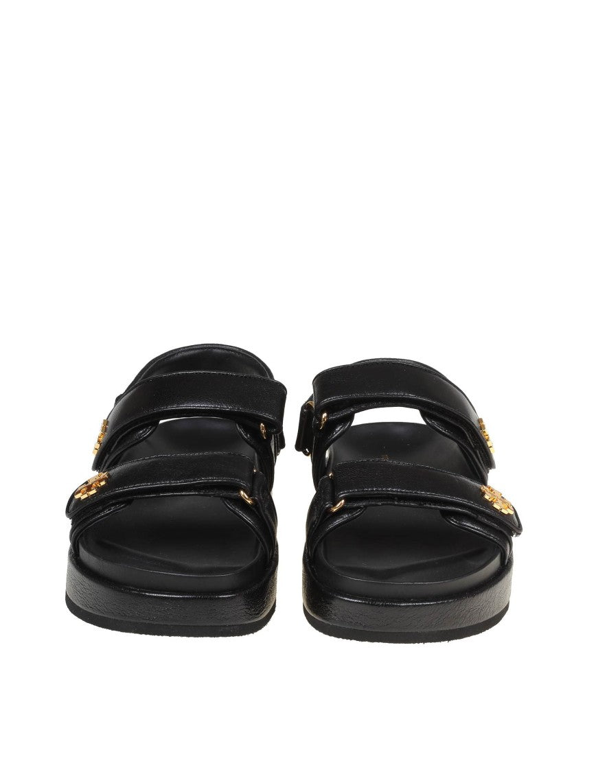 Tory Burch Kira Sandal In Black Leather