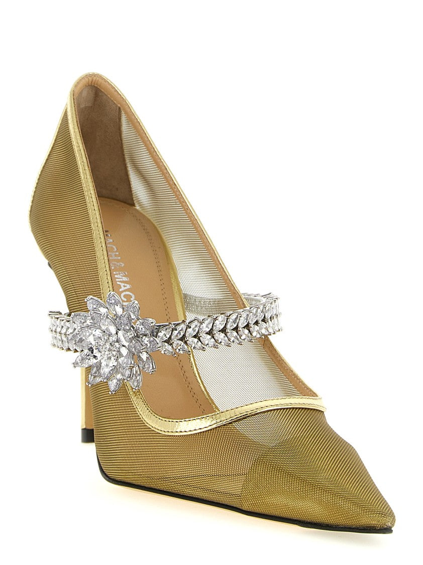 Mach & Mach Lotus Flower' Pumps