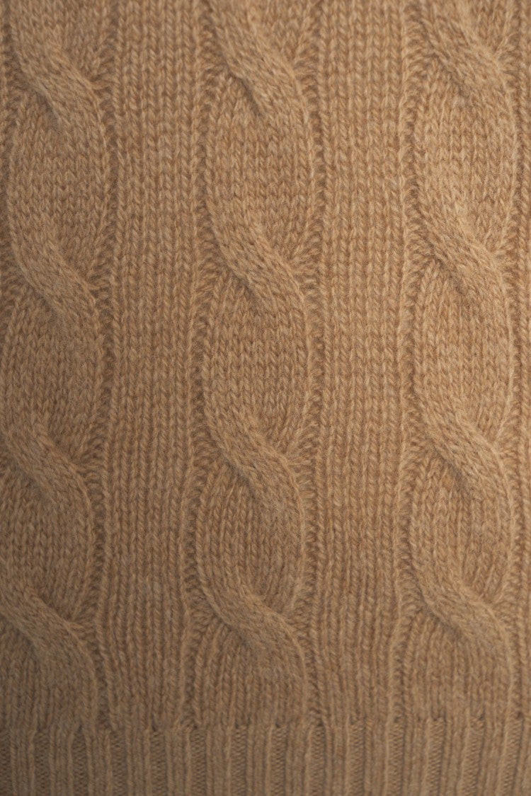 Polo Ralph Lauren Beige Cable Knit Sweater